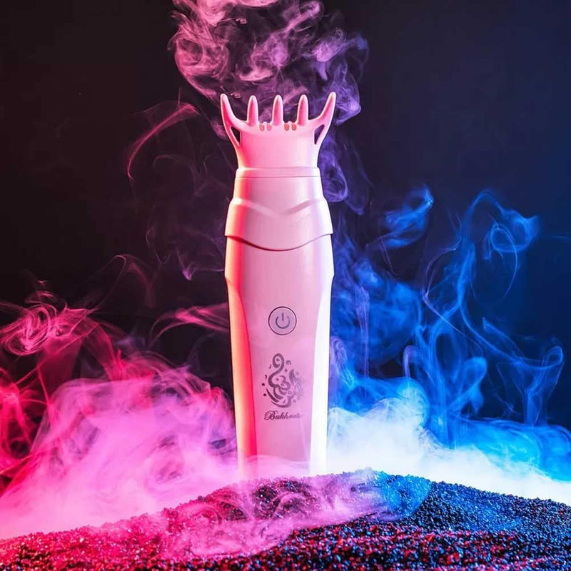 Bakhoor BoSidin USB Rechargeable Comb Incense Burner - Aromatherapy and Style in One Device! Enjoy Portable Relaxation with Hassle-Free Charging for Home Office & Car - X007 (X007-Pink)