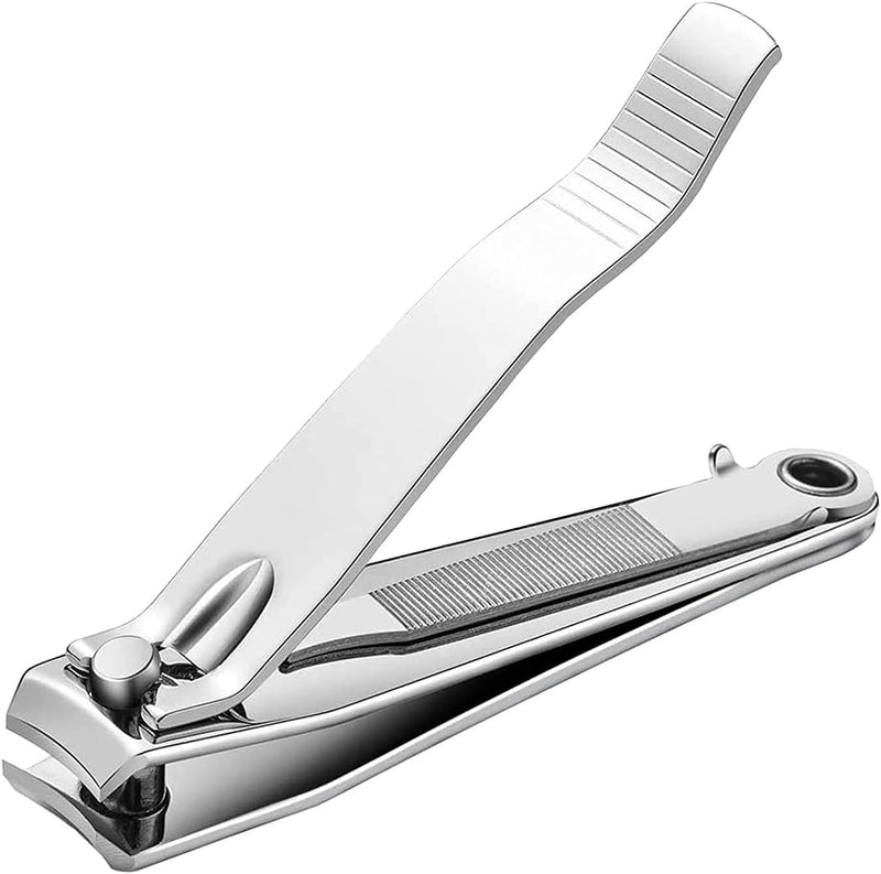 Saeed Arabzon™ Heavy Duty Stainless Steel Nail Clippers Nail Cutter Grooming Tool - Pack Of 1: Durable, Safe, Hygienic For–Kids, Men And Women, Clean And Smooth Cuts, Easy Home Manicure And Pedicure.