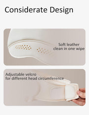 Electric Airbag Head Massager, Scalp and Eye Massager with Heat, Head Massager Scalp Stress Relax, Excedrin Tension Headache Massager for Forehead and Temple