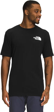 Men's S/S RED BOX TEE Tees And T-Shirts - Black