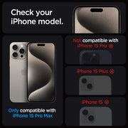GLAStR EZ FIT Designed for iPhone 15 Pro MAX Screen Protector (2023) Premium Tempered Glass - Case Friendly with Sensor Protection 2 PACK