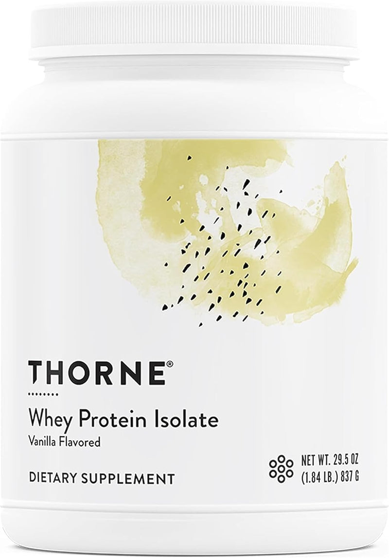 Whey Protein Isolate - Balanced Amino Acids Profile with BCAAs - 21 Grams of Easy to Digest Whey Protein Powder - NSF Certified for Sport - Chocolate - Gluten & Soy-Free - 30 Servings - Vanilla 30 Servings (Pack of 1)