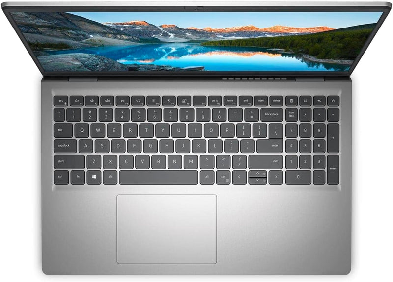 Dell Inspiron 15 3520 2022 Laptop, 12th Gen Intel Core i5-1235U, 15.6 Inch FHD, 512GB SSD, 8 GB RAM, NVIDIA GeForce MX550 with 2GB GDDR6 Graphics, Win 11 Home, Eng Ar KB, Silver