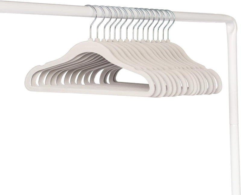 3 Sprouts Baby Hangers, Non-Slip Velvet Hangers, Kids Hangers - Pack of 15 - Pink