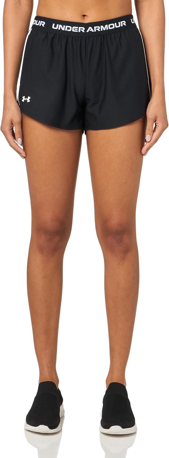 Womens Tech Play Up Shorts - Black / / White