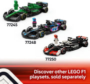 Speed Champions Ferrari SF-24 F1 Race Car Toy with a Collectible Formula 1 Driver Minifigure - Model Kits for 10+ Year Old Boys & Girls or Adult Motorsport Fans 77242