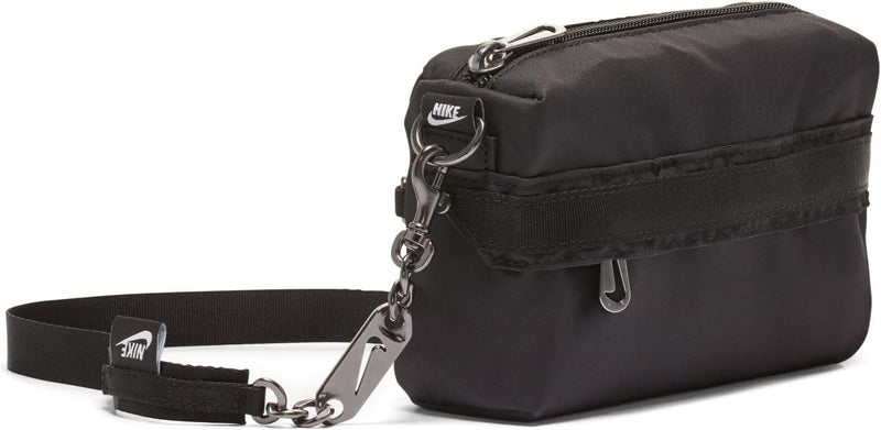 Nike W Nsw Futura Luxe Crossbody Bags For Womens Black/Black/(Dk Smoke Grey) 1Size