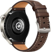 Watch 4 Pro Smartwatch, Spherical Sapphire Glass, Health at a Glance, eSIM Cellular calling, Fresh-new Activity Rings, 21-Day Battery Life, ECG Analysis, Compatible with Andriod & iOS, Brown