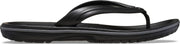 Crocband Flip unisex-adult Clog - Black/Slate Grey