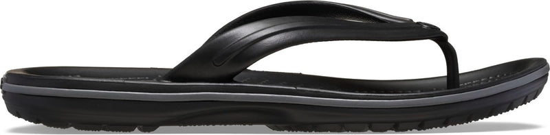 Crocband Flip unisex-adult Clog - Black/Slate Grey
