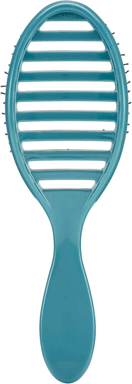 Wet Brush Speed Dry Hair Brush - Color Wash, Watermark - Vented Design and Ultra Soft HeatFlex Bristles Are Blow Dry Safe With Ergonomic Handle Manages Tangle and Uncontrollable Hair - Pain-Free
