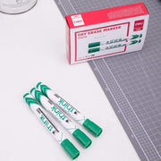 Deli Think 2-5mm Chisel Tip Dry Erase Markers 1x12Piece, Black