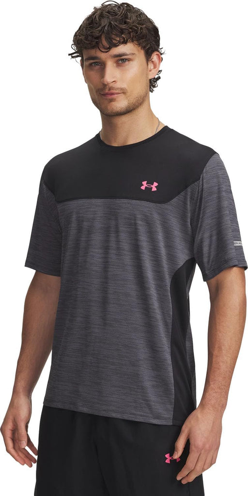 Mens UA Tech Utility SS, XXL SHIRT (pack of 1) - BLACK