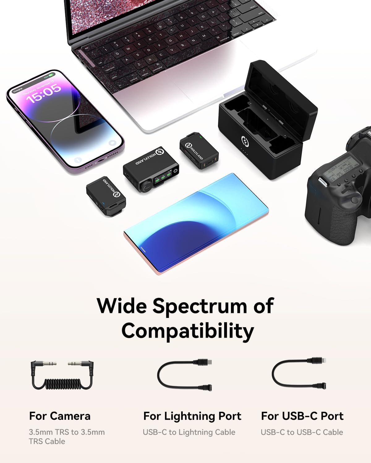 Hollyland LARK MAX for DSLR Camera, Smartphones (Solo) – image 5
