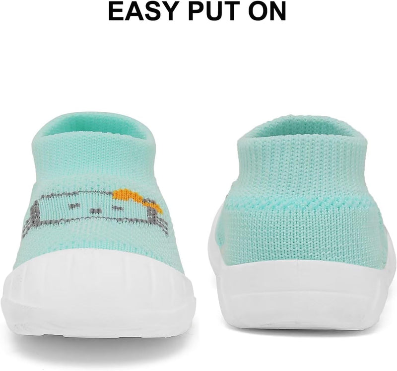 Baby Boy Girl Walking Shoes Non-Slip Toddler Sock Shoes 6 9 12 15 18 24 Months