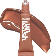Sunset Dazzle Lip Gloss Balm, Hydrating Tinted Lip Balm with Glossy Shimmer, Lightweight & Moisturizing Vegan Formula with Peptides, Vitamin C & Vitamin E (No.0 Waikiki) 0.35 oz - No.9 Vienna