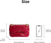 JW PEI Tina Quilted Chain Crossbody