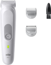 Braun Bodygroomer Series 3, +3 Accessories, Extra Skin Protection, 80 Min Battery Life, Gentle Shaving & Trimming, Waterproof, BG3530, Grey - + 3 attachments