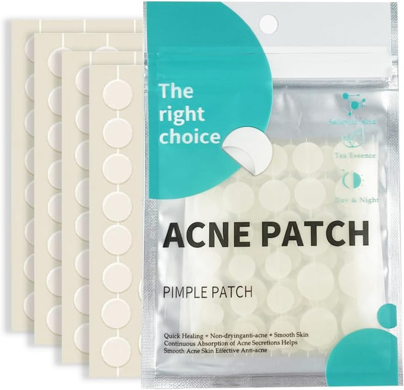 Vavilente Acne Pimple Patches,Hydrocolloid Acne Patch for Covering Face, Blemishes, Zits Absorbing Patch,Cosmetics Patch for Pimple Dots, Acne Treatment, Invisible Acne Spot Patches(150 Count)