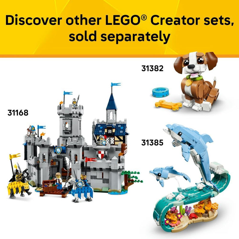 LEGO Creator 3in1 Retro Gaming Console - Transforms into an Arcade Machine or Computer w/Keyboard & Mouse - Gamer Gift Idea for 8+ Year Old Boys & Girls - 31380