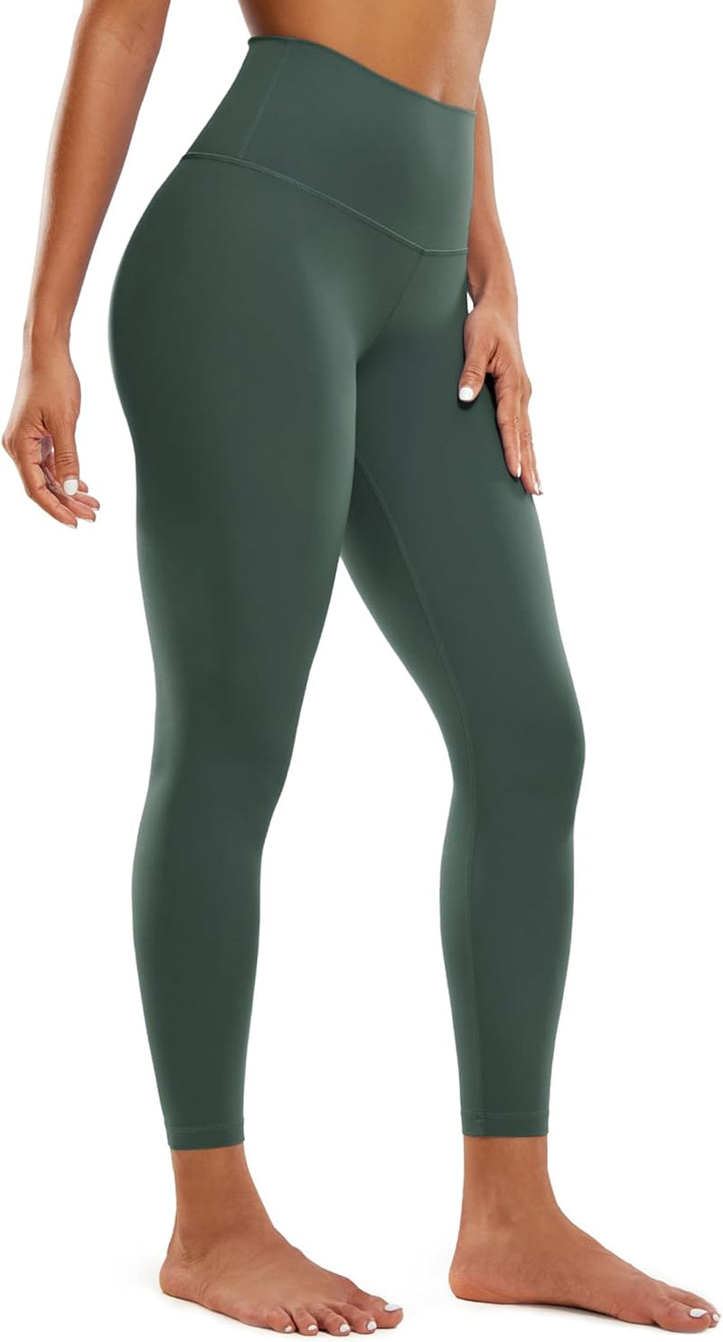 CRZ YOGA Women's Butter Luxe Leggings 25 Inches - High Waisted Buttery Soft Comfort Lounge Leggings