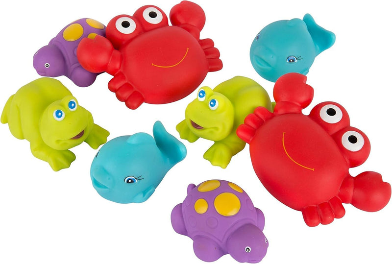 Playgro Floating Sea Friends - Fully Sealed – Engaging Baby Bath Toy for Development and Sensory Play, 0+ Months