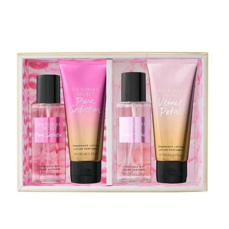 VICTORIA'S SECRET Pure Seduction 125Ml Body Mist+100Bl+Velvet Petals 125Ml Mist+100Ml Bl Set
