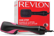 Revlon RVDR5212 Perfect Heat One Step Dryer & Styler, 1100 Watts, 2 heat speed setting. Large paddle design. - RVDR5212ARB – Pink