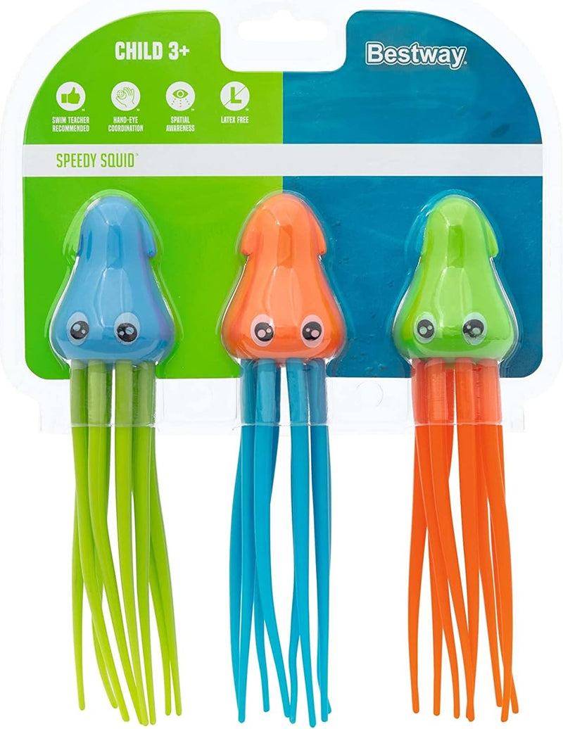 Bestway Hydroswim Dive Toy Speedy Squid, 26031, Multi Color