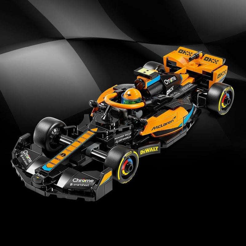 LEGO Speed Champions 2023 McLaren Formula 1 Race Car Toy for 9 Plus Year Old Kids, Boys & Girls who Love Independent Play, Buildable Vehicle Model Set, Kids' Bedroom Decoration, Birthday Gift 76919 - ‎Multicolor