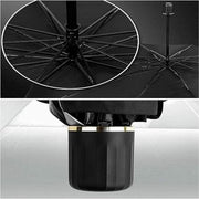 SKY-TOUCH Car Windshield Sun Shade Umbrella,UV Sunshade Umbrella Windshield Block Cover,Foldable Sun Visor Windshields Sun Shade Cover for Most with Leather storage pocket 140 80cm