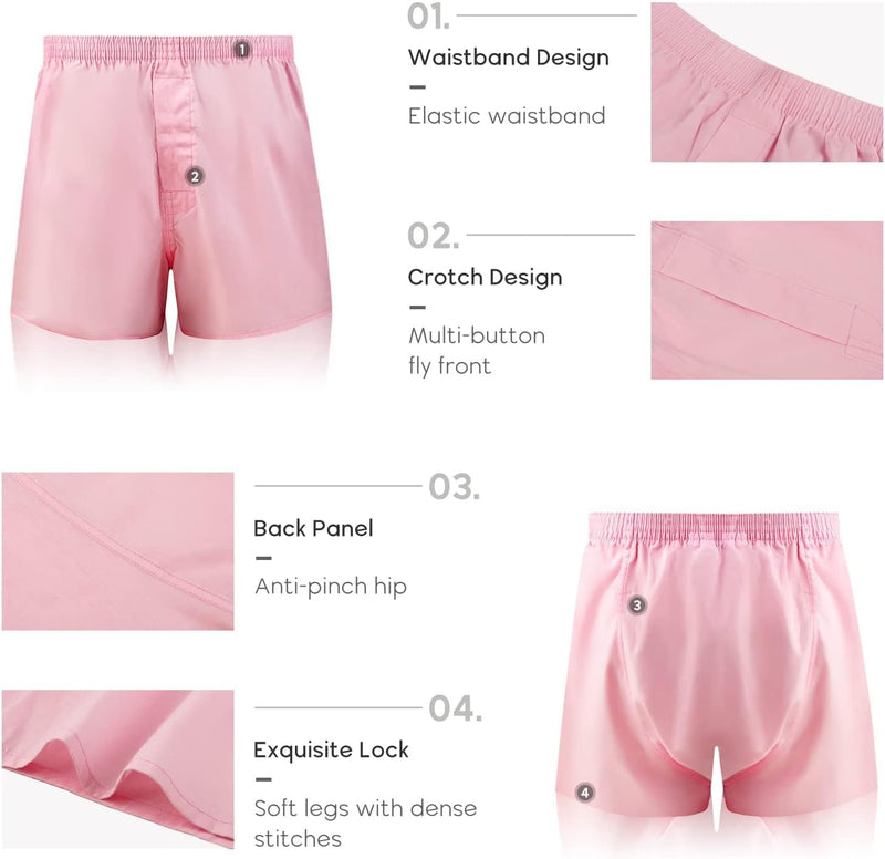 5Mayi Men's Boxers Boxers for Men Underwear Man Boxes Shorts Cotton Boxers