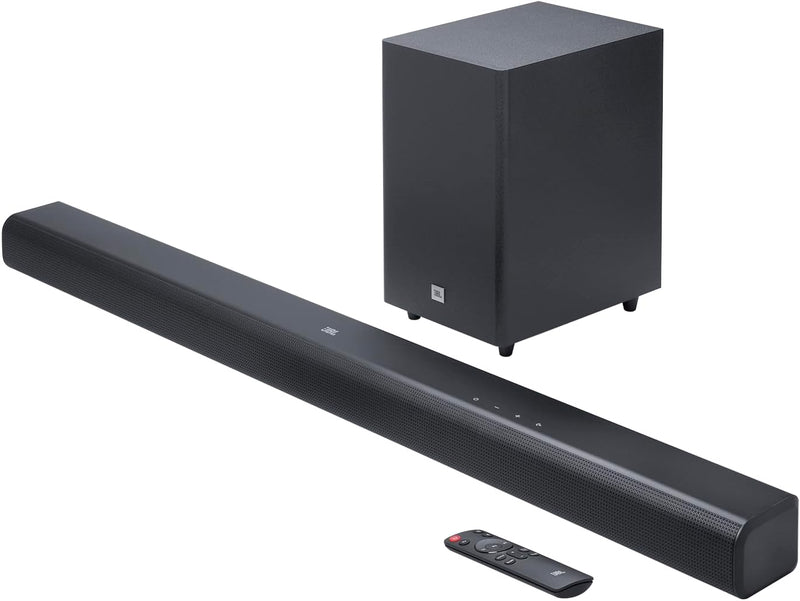 JBL Cinema SB550-3.1 Channel Soundbar with 250W Dolby Audio, Wireless 5.25 Subwoofer, HDMI ARC, Optical & Bluetooth Streaming, JBLSB550BLKUK, Black - SB 550