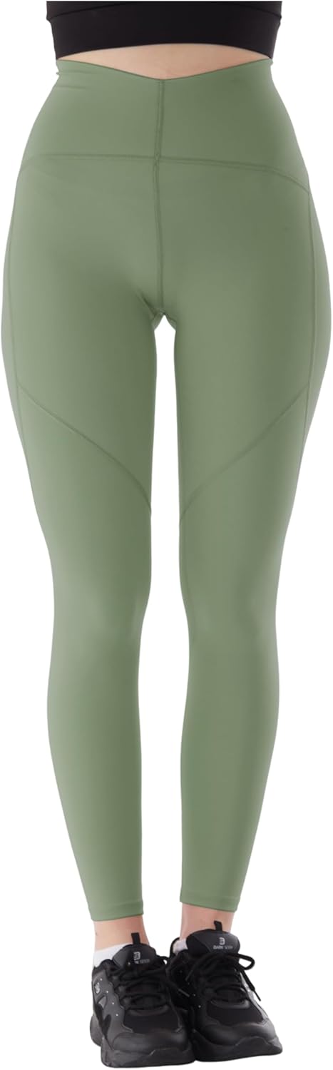 Thick High Waist Yoga Pants for Women, Tummy Control Butt Lift Gym Tights, Athletic Stretch Pants for Workout, Running, Yoga, Made in Turkey