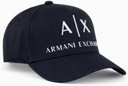 mens Icon Hat Baseball Cap - Navy & White