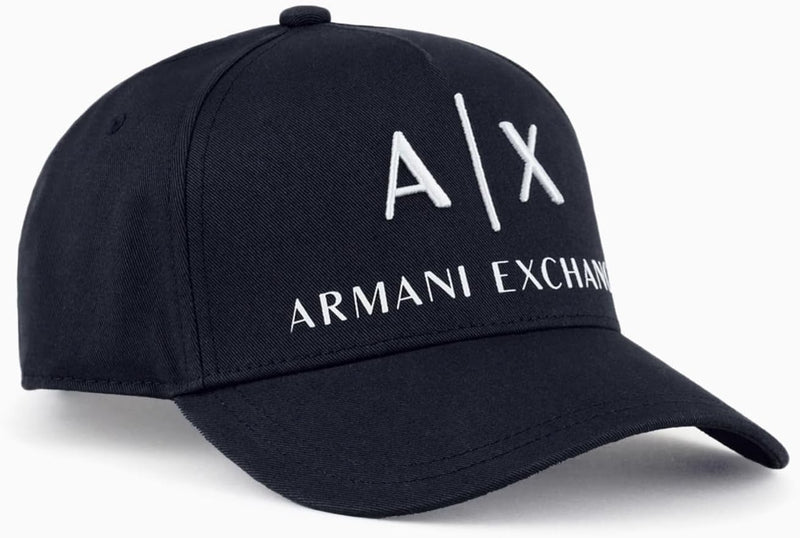 mens Icon Hat Baseball Cap - Navy & White