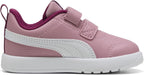 PUMA Courtflex V3 V Inf Poised Pink-PUMA Whit unisex-child Shoes