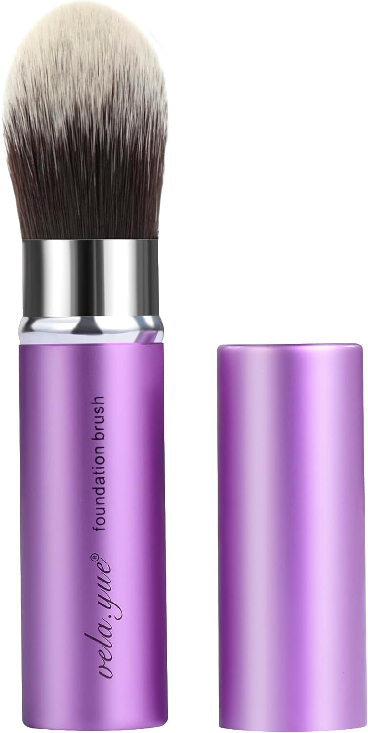 Vela.Yue Retractable Foundation Brush Travel Face Makeup Brush