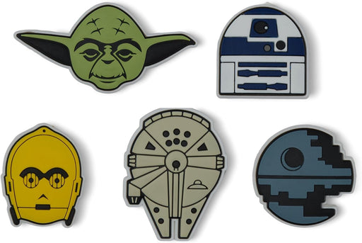 Crocs Unisex Star Wars Shoe Charms, Pack of 5, Multicoloured