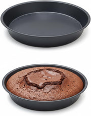 Non-Stick Round Cake Pan 24cm with Lock Baking Pan Leakproof Oven Bakeware for Cakes, Cheesecakes & Desserts