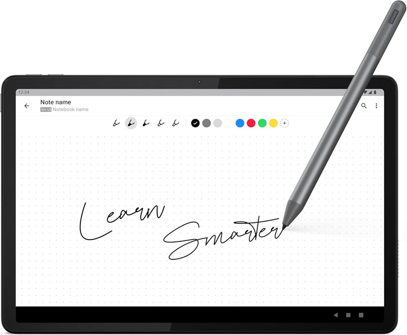 Lenovo Tab Tablet | 10.1 Inch Full HD Display | MediaTek G85 | 4GB RAM | 64GB eMMC | Android 14 | Luna Grey Tab Play Suite | Includes Kids Bumper and Pen