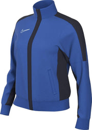 Women's W Nk Df Acd23 Trk Jacket K Knit Soccer Track Jacket - ROYAL BLUE/OBSIDIAN/(WHITE)
