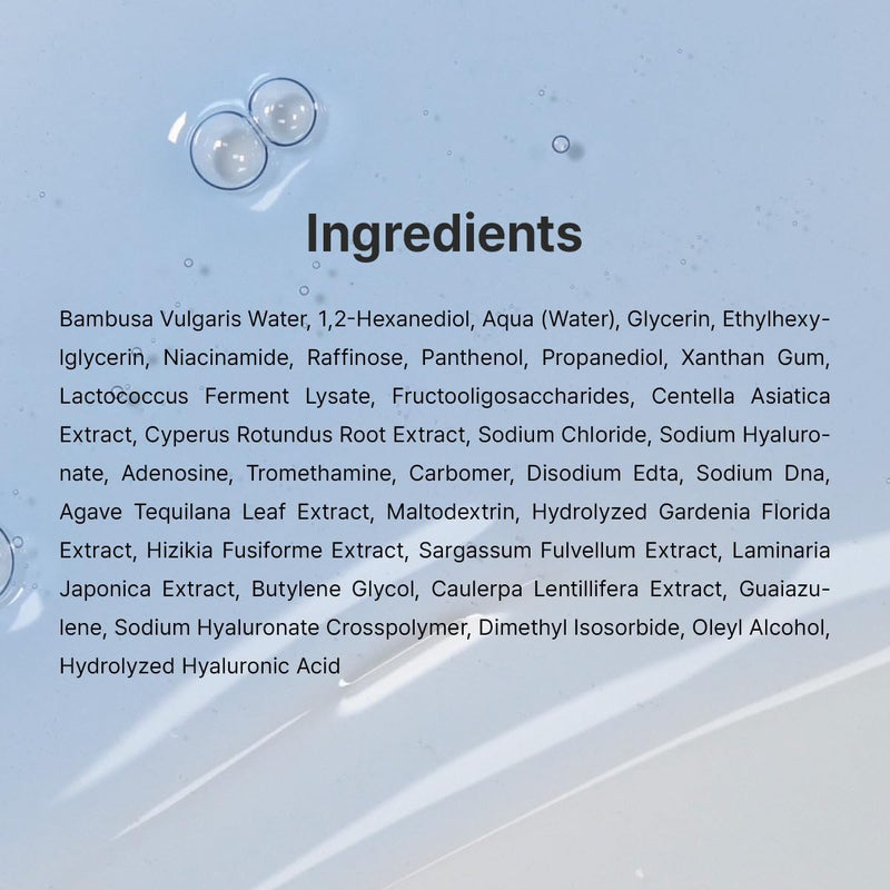 Aqua Marine Deep Serum Instant Hydration & Soothing Facial Serum for All Skin Types Korean Vegan Skincare
