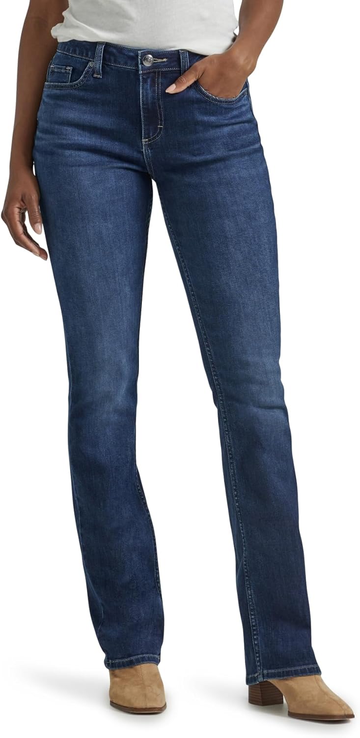 womens Regular Fit Bootcut Jean Jeans - Rivers Edge