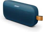 Bose SoundLink Flex Portable Bluetooth Speaker (2nd Gen), Portable Outdoor Speaker with Hi-Fi Audio, Up to 12 Hours Battery Life, Waterproof and Dustproof, Black - Twilight Blue