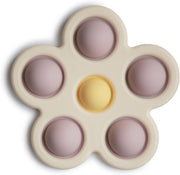 Phone Press Toy Push Pop Bubble Sensory Fidget Toy 10+ Months Stress Relief Toy BPA Free 100% Food Grade Silicone Tradewinds - Soft Lilac/Pale Daffodil/Ivory