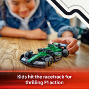 Speed Champions Aston Martin Aramco F1 AMR24 Race Car Toy with a Collectible Formula 1 Driver Minifigure - Model Kits for 10+ Year Old Boys & Girls or Adult Motorsport Fans 77245