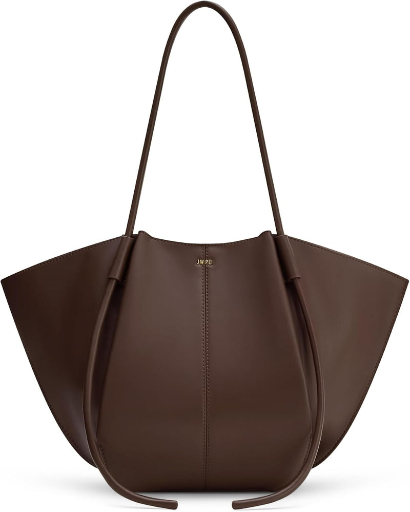 Women's Nala Wide Tote Bag - Deep Brown