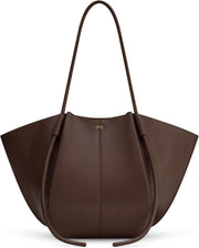 Women's Nala Wide Tote Bag - Deep Brown