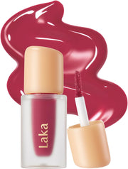 Fruity Glam Lip Tint Mini, 1.9g/0.07oz, Glowing Lip Stain with Wide Color Spectrum, Hydrating & Lightweight Texture, Long-Lasting Bold Stain, Non-Sticky, Vegan, K-Beauty (102 Dewy) - #127 Rose